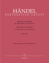 Handel Concerto for Flute (Oboe) and Orchestra G minor HWV 287 -Urtext based on newly found source-
