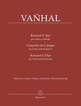 Vanhal Concerto for Viola and Orchestra C major