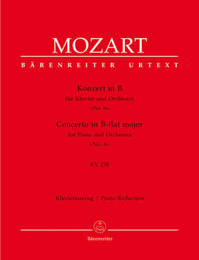 Mozart Concerto for Piano and Orchestra No. 6 B-flat major K. 238