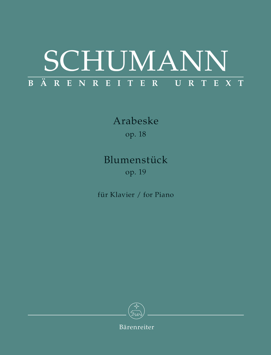 Schumann Arabeske Op. 4 and Blumenstuck Op. 19