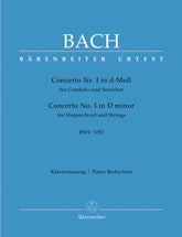 Bach Concerto for Harpsichord and Strings Nr. 1 D minor BWV 1052