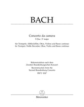 Bach Concerto da camera in F major - Reconstruction from Brandenburg Concerto No 2 BWV 1047