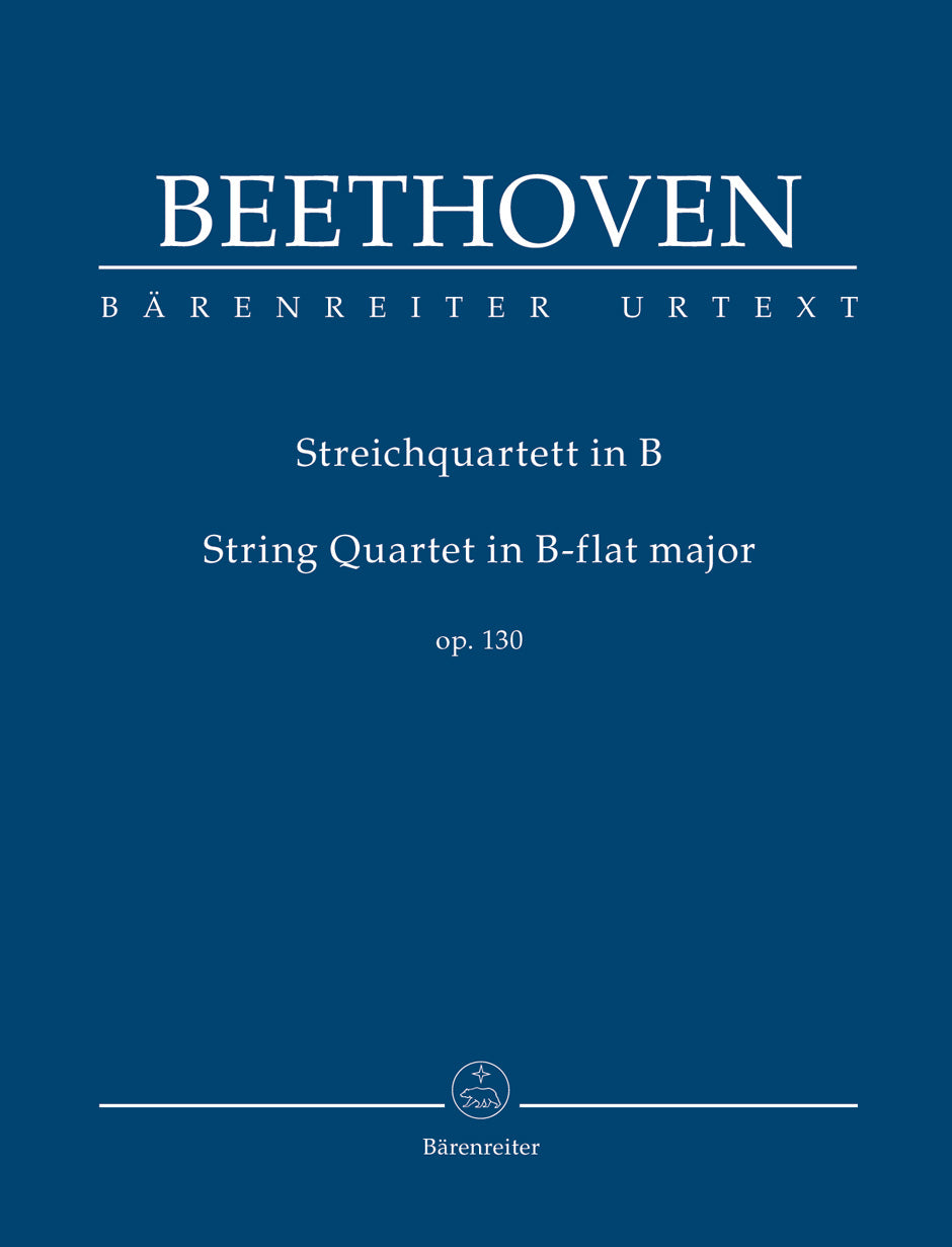 Beethoven String Quartet in B-flat major op. 130 Study Score
