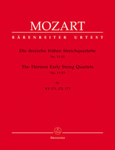 Mozart The Thirteen Early String Quartets Volume 4 (Nos 11-13)