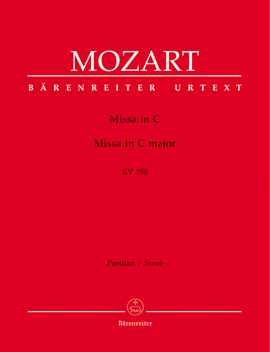 Mozart Missa C major K. 258