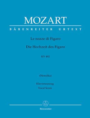 Mozart Marriage of Figaro - Hardcover Vocal Score