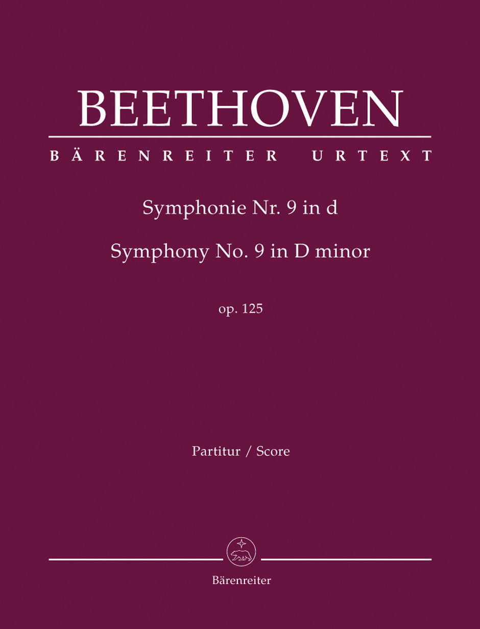Beethoven: Symphony No. 9, Op. 125 (Full Score)