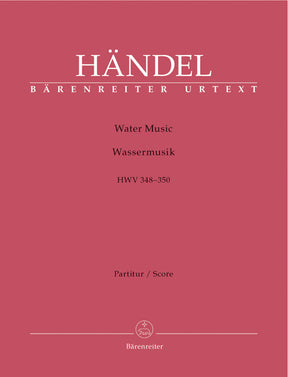 Handel Water Music HWV 348-350