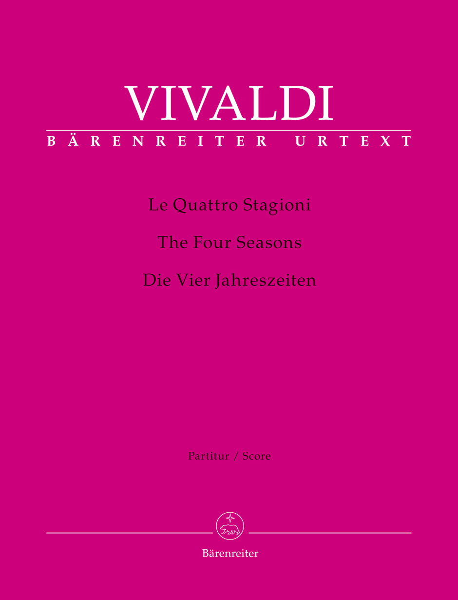 Vivaldi Four Seasons - Score