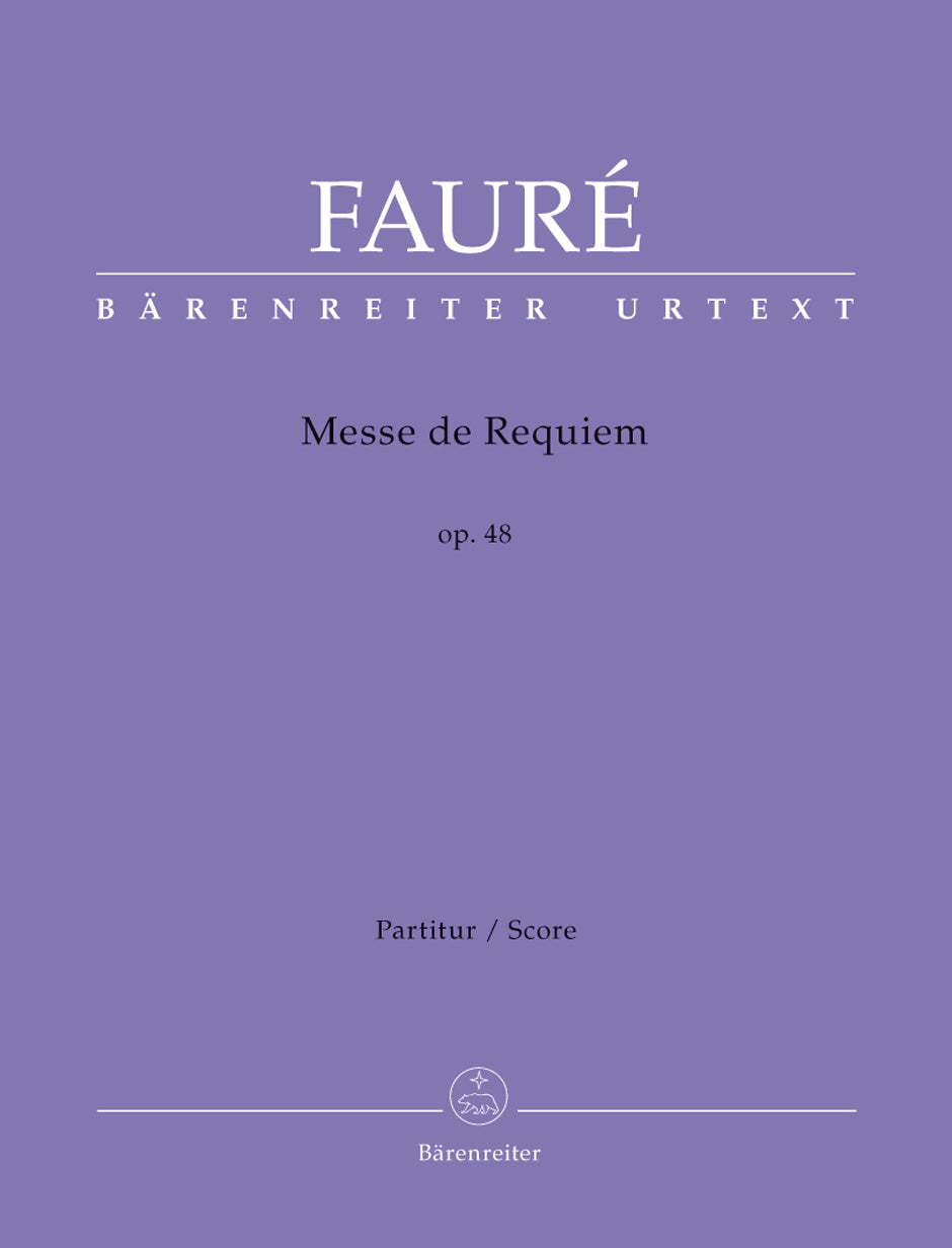 Fauré: Requiem, Op. 48 (Full Score)