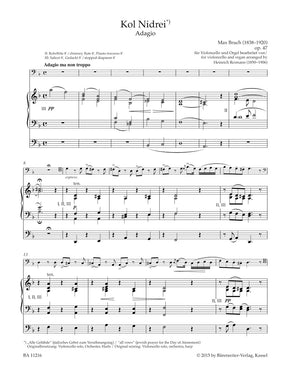 Jewish Prayer (Arrangements for viola (Violoncello) and organ)