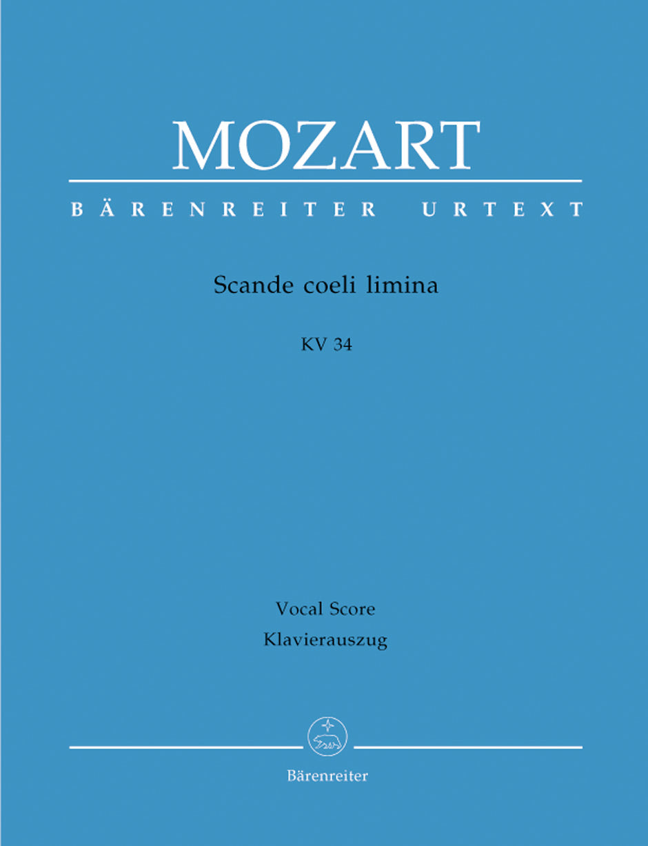 Mozart Scande coeli limina K. 34