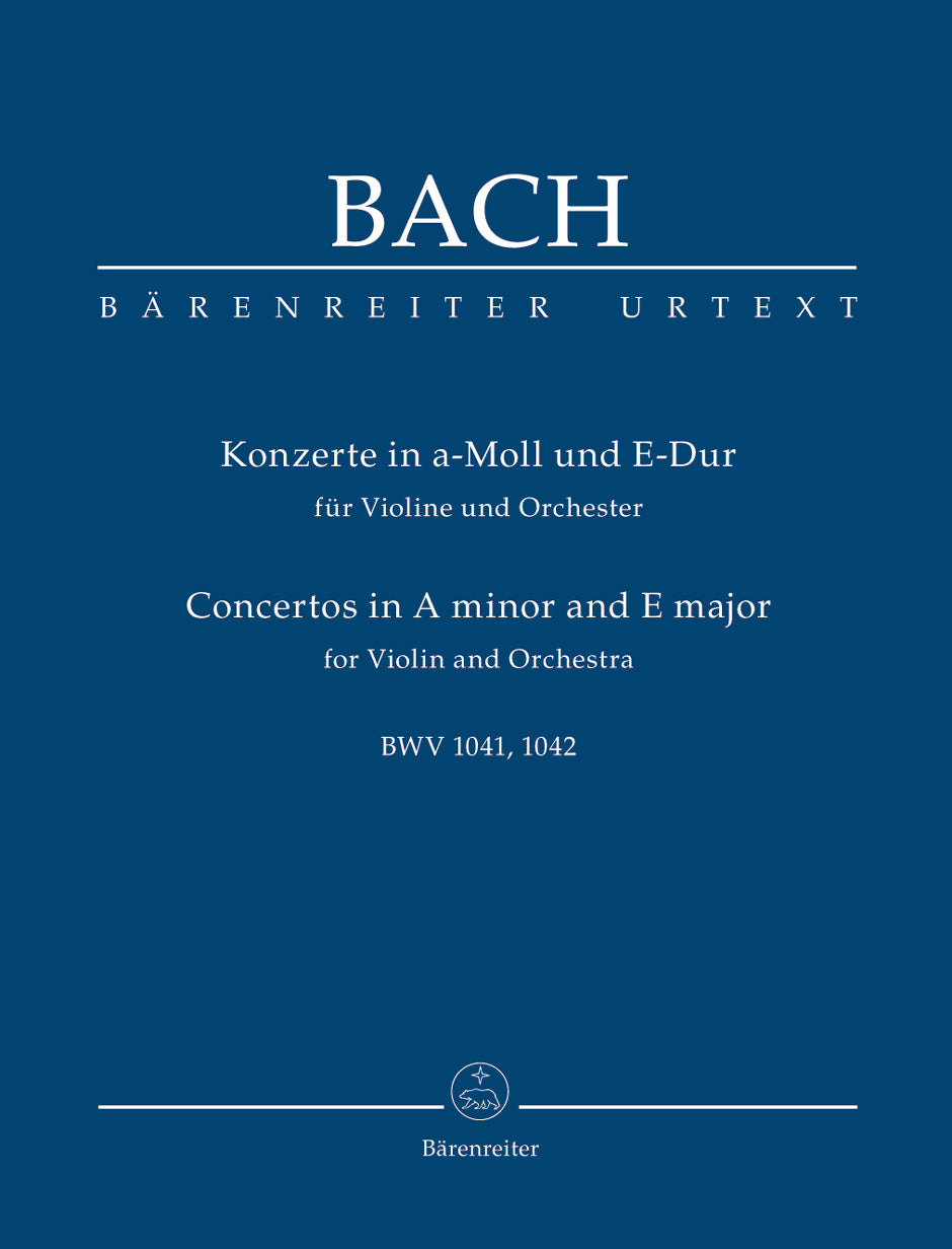 Bach Concertos in A minor and E major for Violin and Orchestra BWV 1041, BWV 1042