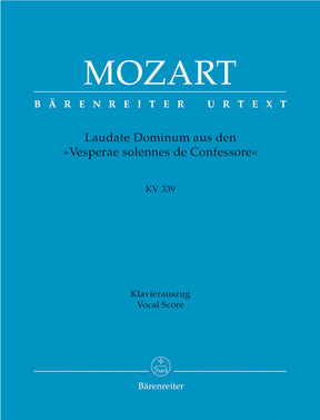 Mozart Laudate Dominum K. 339 (from the Vesperae solennes de Confessore)