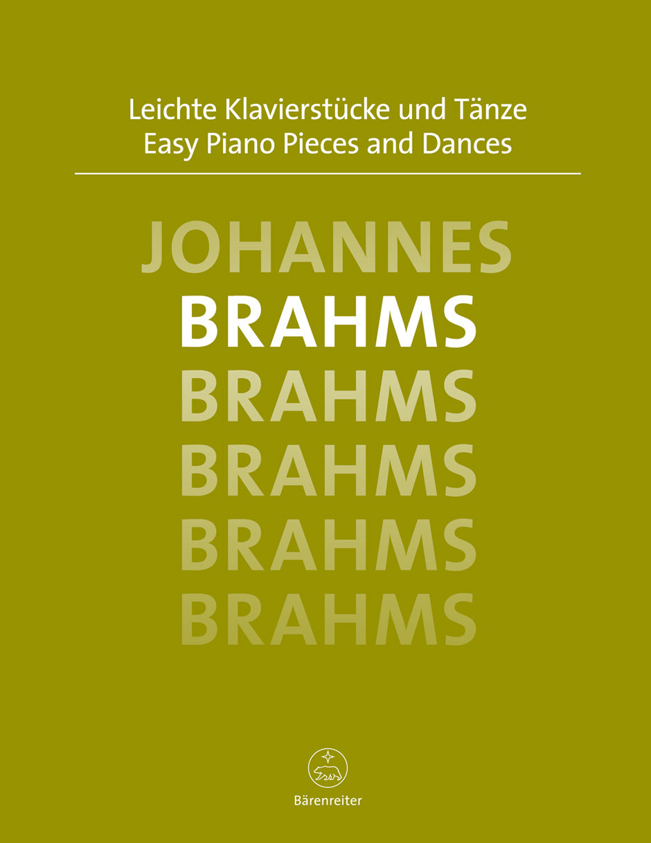 Brahms Easy Piano Pieces and Dances