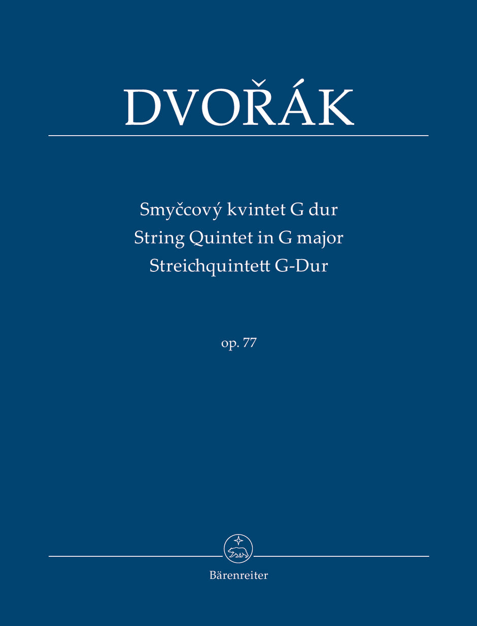 Dvorak String Quintet G major op. 77