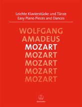 Mozart Easy Piano Pieces and Dances