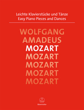 Mozart Easy Piano Pieces and Dances