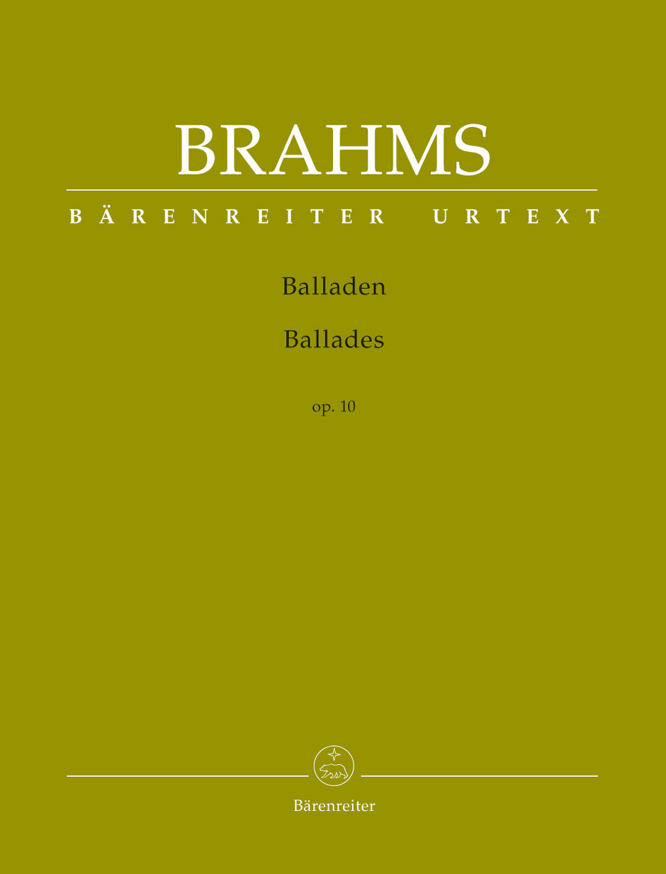 Brahms Ballades op. 10