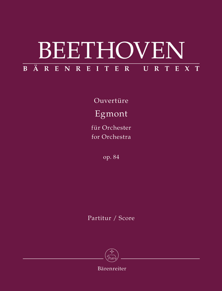 Beethoven Egmont Overture - Full Score