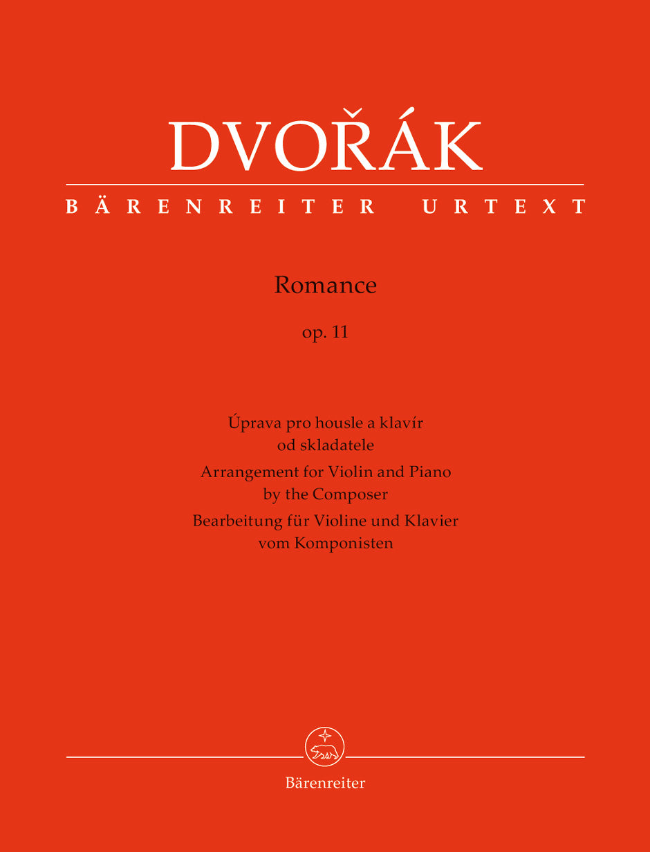 Dvorak Romance op. 11 (Arrangement for Violin and Piano)