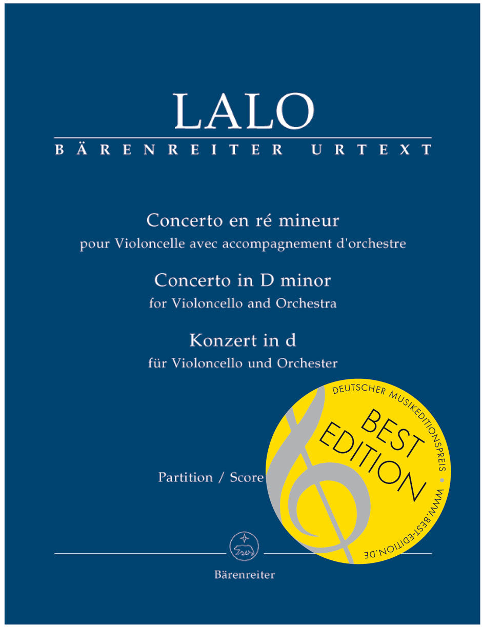 Lalo: Concerto for Violoncello and Orchestra D minor