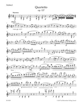 Beethoven String Quartet in E flat major Opus 127