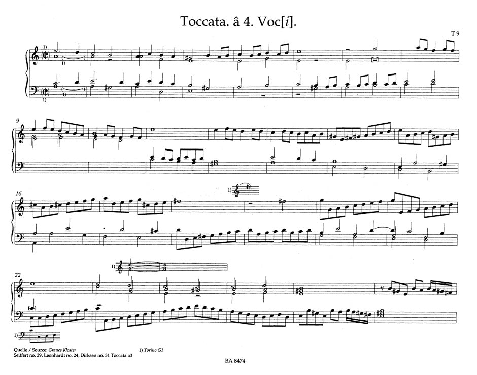 Sweelinck Complete Organ and Keyboard Works Toccatas (Part 2) I.2