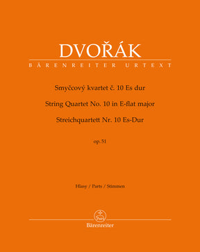 Dvorak String Quartet No 10 in E flat major Opus 51