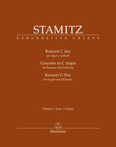 Stamitz Bassoon Concerto in C - Full Score