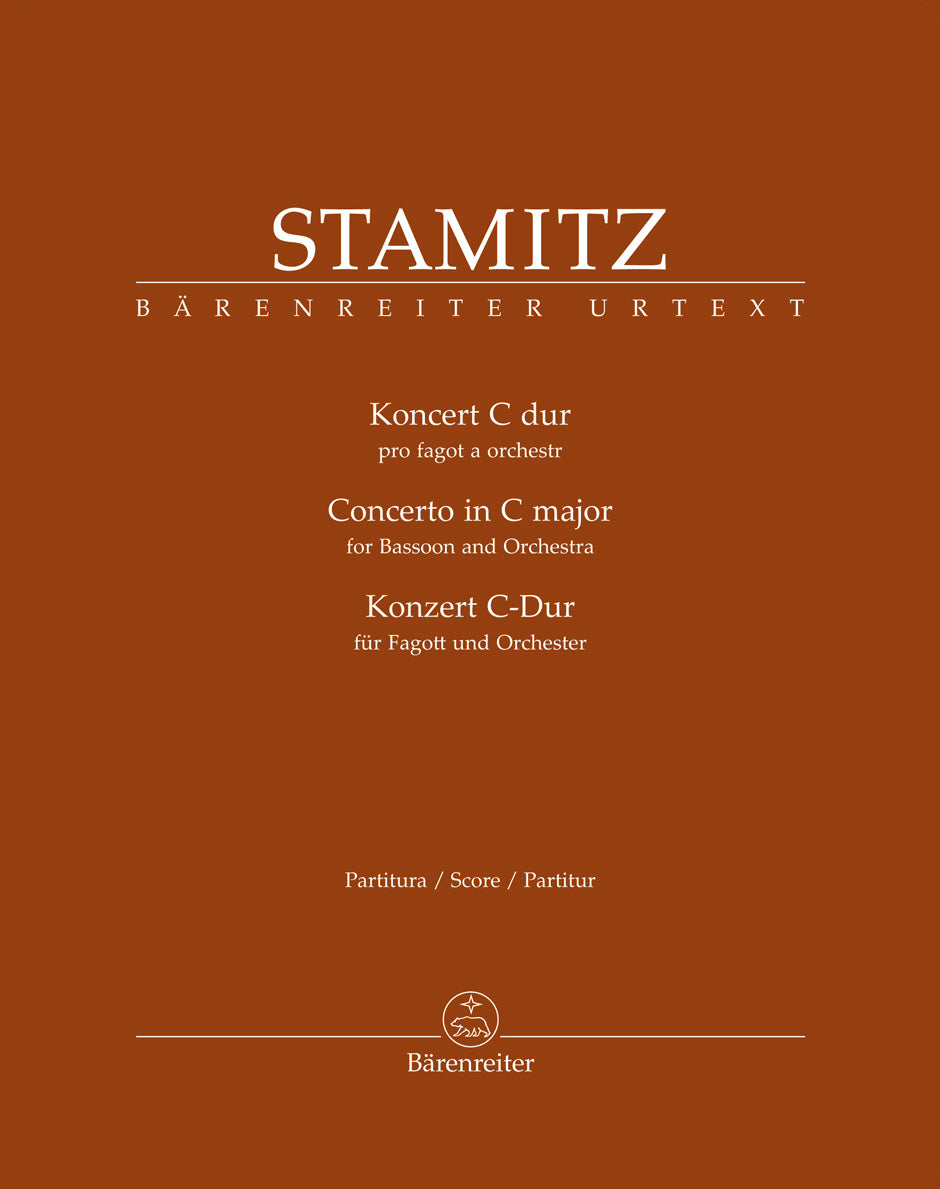 Stamitz Bassoon Concerto in C - Full Score
