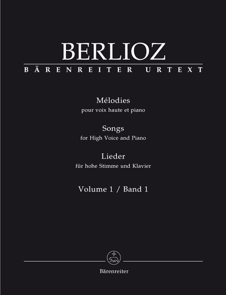 Berlioz Songs for High Voice and Piano (Volume 1)
