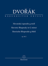 Dvorak Slavonic Rhapsody in G minor Op. 45 No. 2