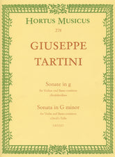 Tartini Sonata for Violin and Bc in G minor "Devil's Trill"