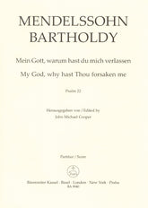 Mendelssohn My God, why hast Thou forsaken me op. 78 (Psalm No. 22)