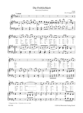 Schubert Lieder, Volume 8 (Medium voice)