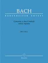 Bach Concerto a due Cembali senza ripieno C-Dur BWV 1061a