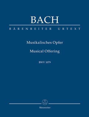 Bach Musical Offering BWV 1079 Study Score