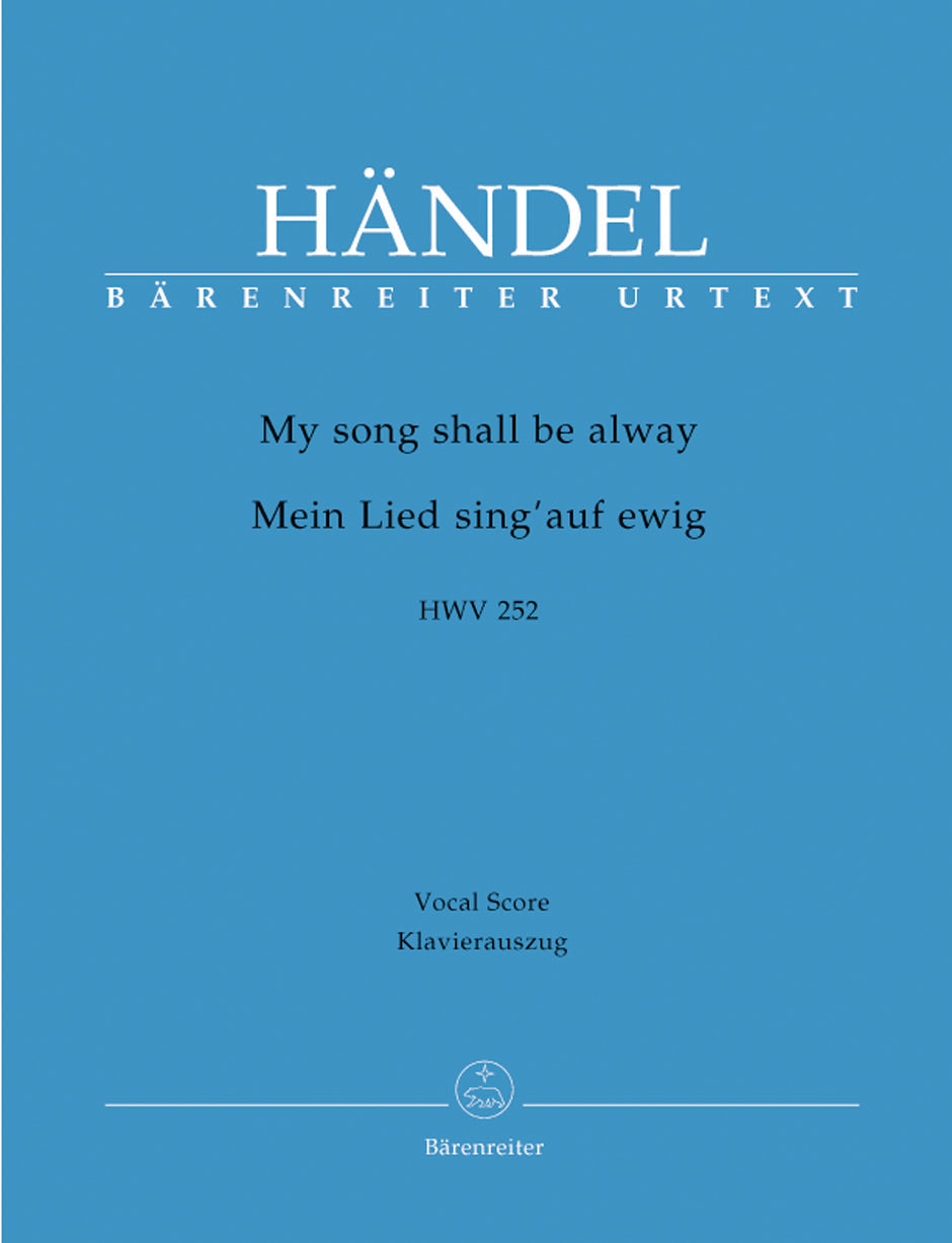 Handel My song shall be alway HWV 252