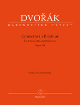 Dvorak Concerto for Violoncello and Orchestra B minor op. 104 Critical Commentary