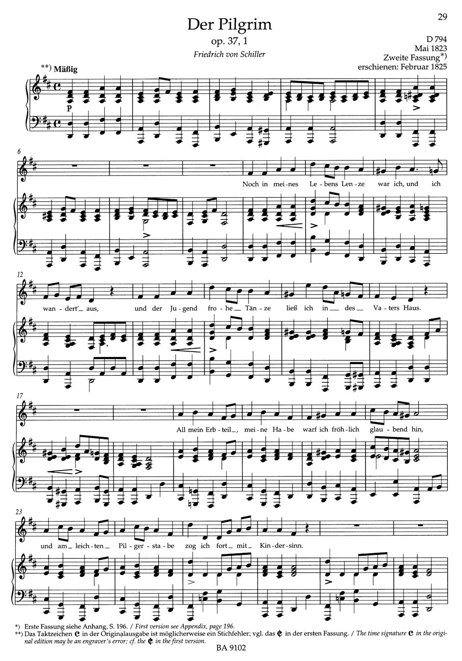 Schubert Lieder, Volume 2 (High voice)