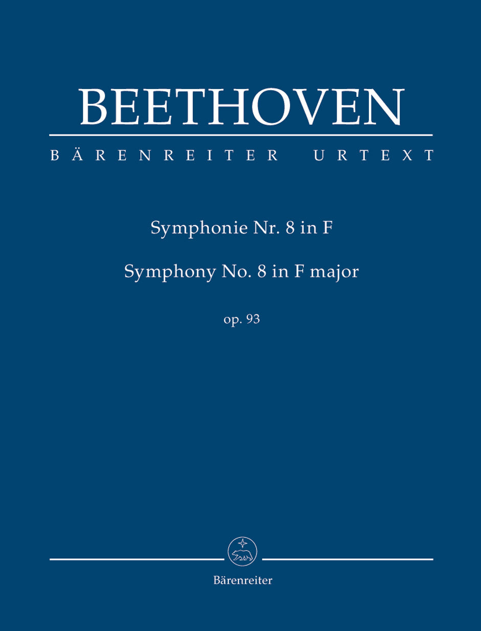 Beethoven Symphony Nr. 8 F major op. 93 Study Score