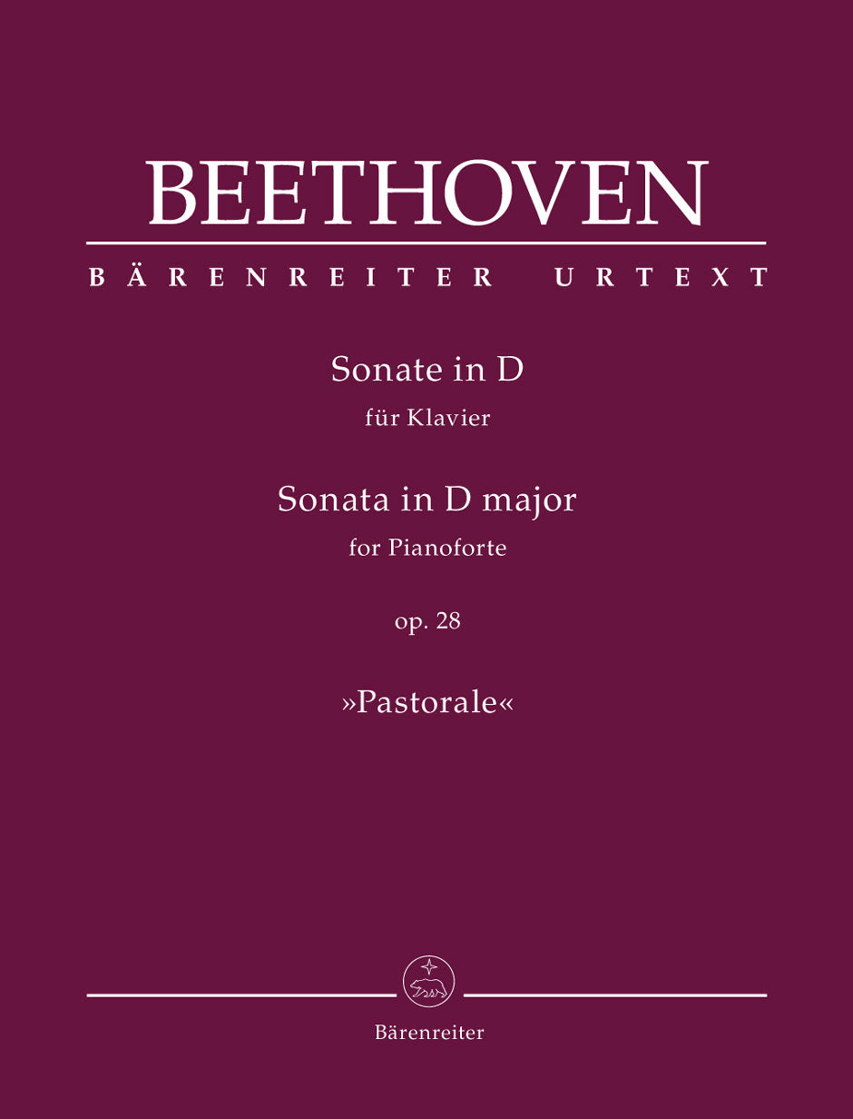 Beethoven Sonata for Pianoforte D major op. 28 "Pastorale"