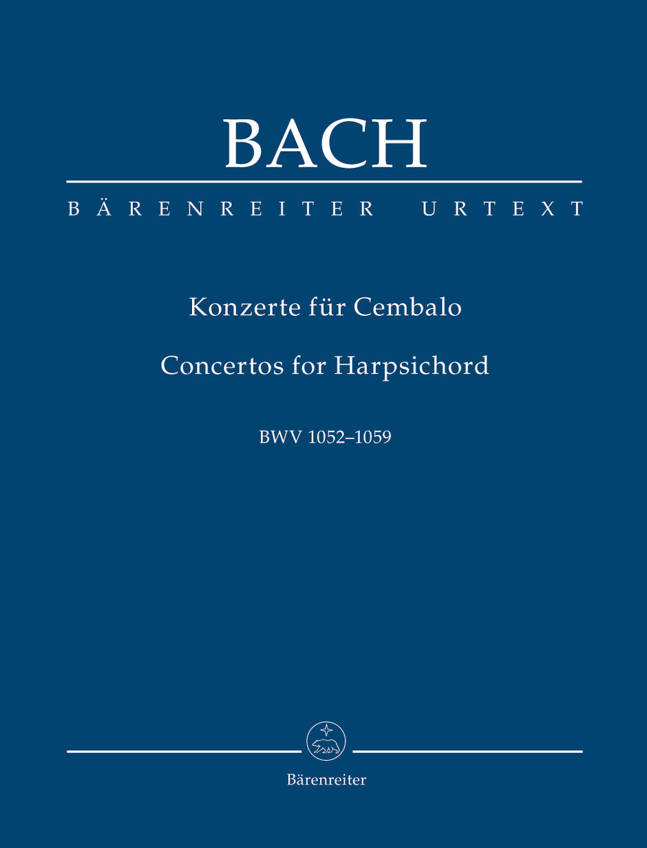 Bach Concertos for Cembalo Study Score