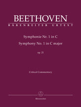 Beethoven Symphony No. 1 C major op. 21 Critical Commentary