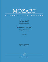 Mozart Missa C major K. 259 "Organ Solo Mass"