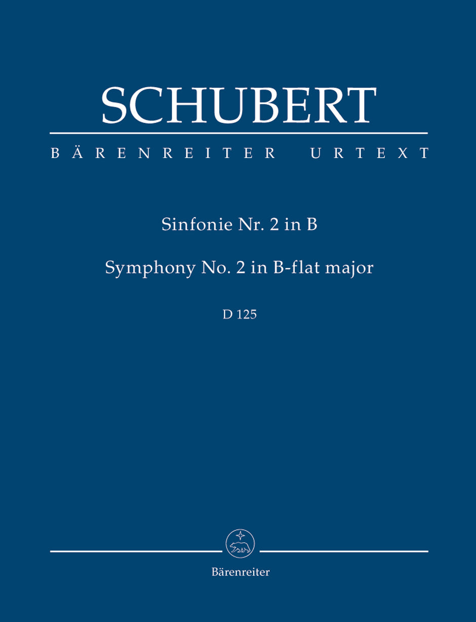 Schubert Symphony Nr. 2 B-flat major D 125