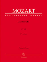 Mozart Overture to Così fan tutte" KV 588