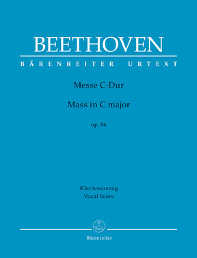 Beethoven Mass C major op. 86