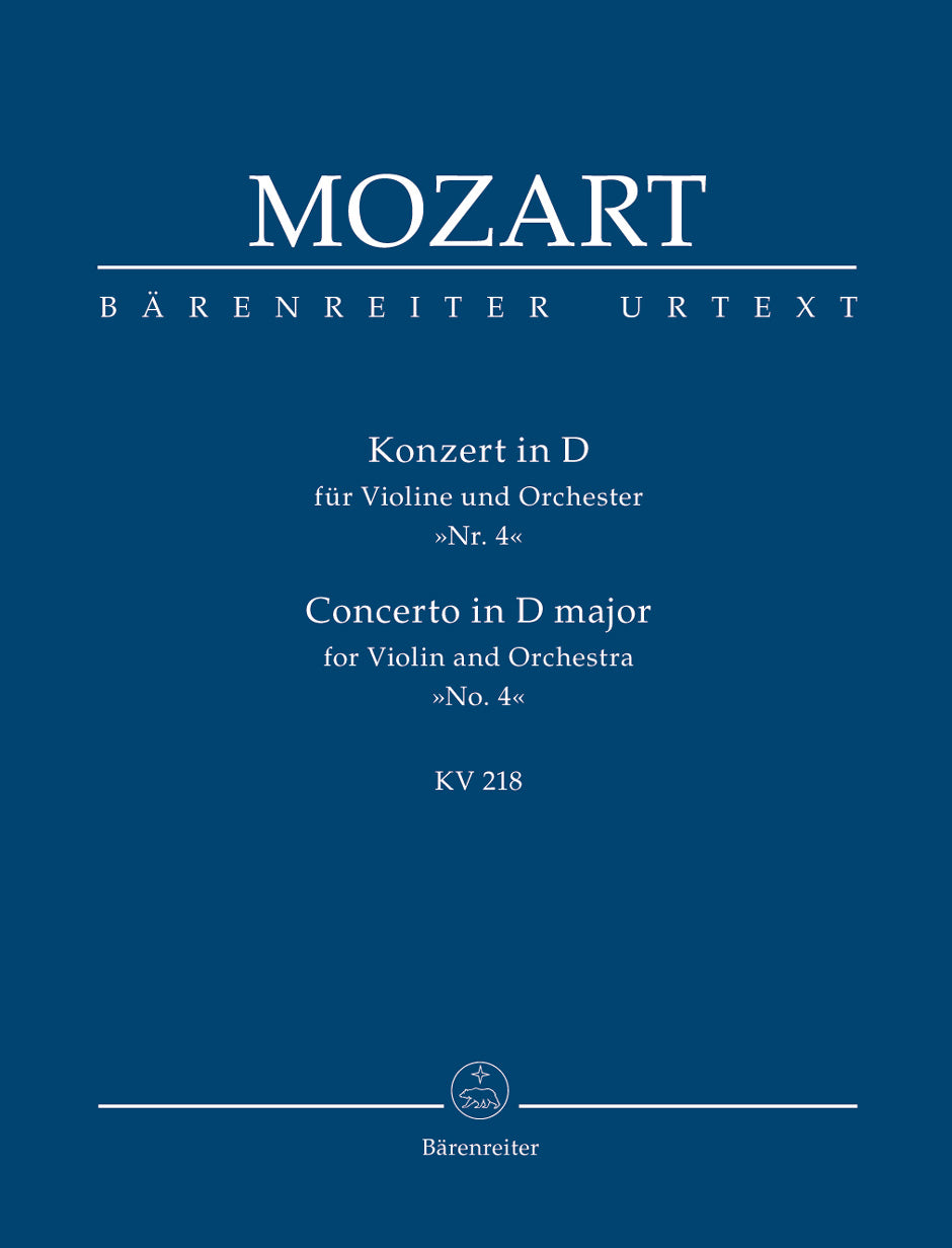 Mozart Concerto for Violin and Orchestra Nr. 4 D major K. 218